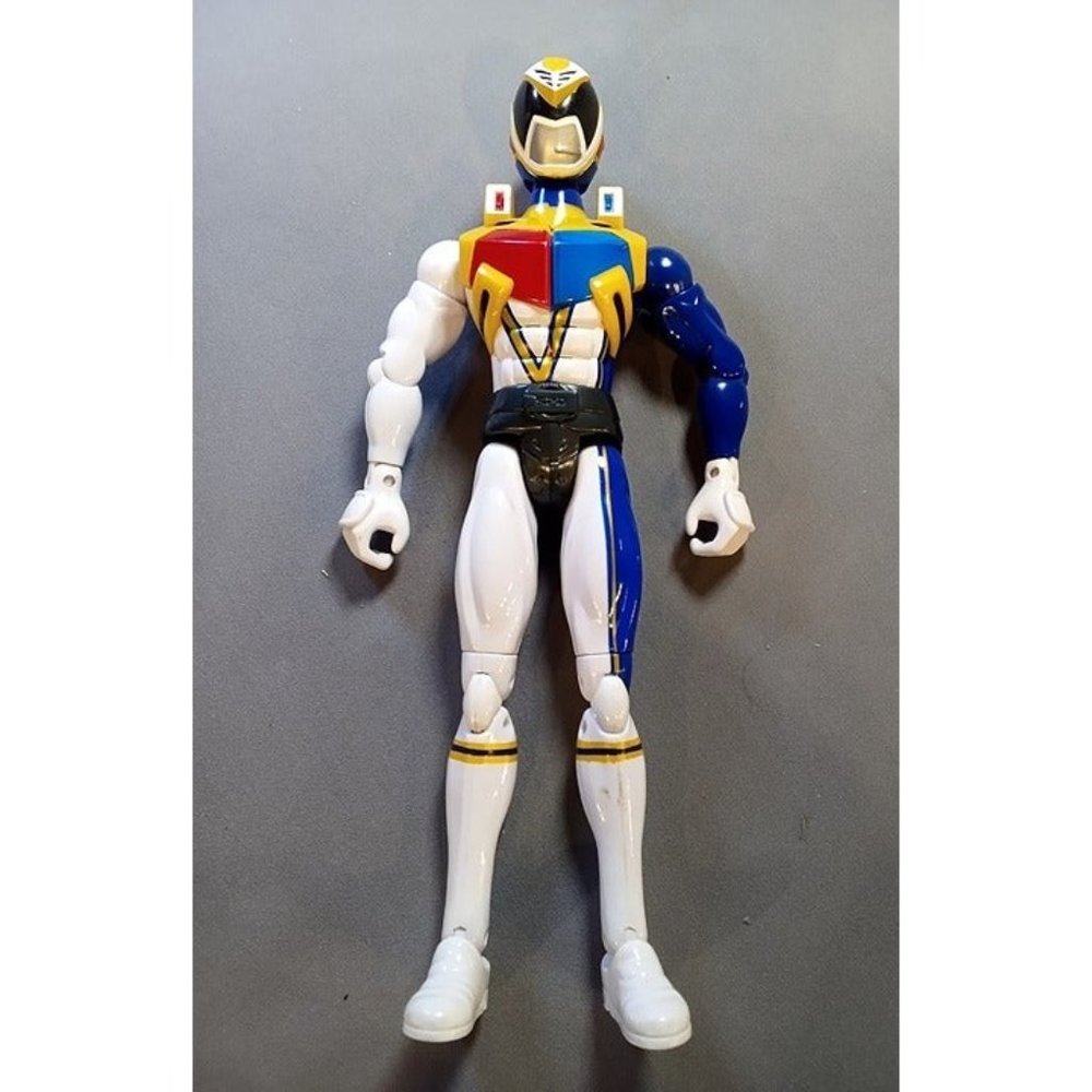 2002 Power Rangers‎ SPD White Ranger Action Figure - Needs Batteries (3d2)